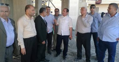 رئيس جامعة العريش يتفقد الإنشاءات الجديدة