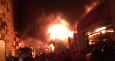 مدير أمن المنوفية: لا توجد شبهة جنائية فى حريق مخزن كاوتش شبين الكوم