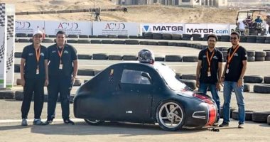 هندسة عين شمس تتصدر رالى القاهرة الأول للسيارات الكهربائية