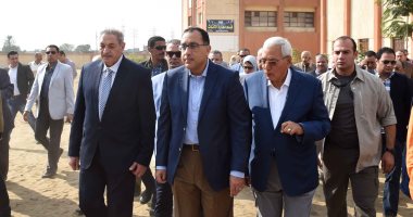 رئيس الوزراء يتفقد توسعات محطة مياه الشرب بمنطقة ميت خميس بالمنصورة