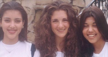 شاهد.. صورة نادرة لـ كيم كاردشيان فى المدرسة