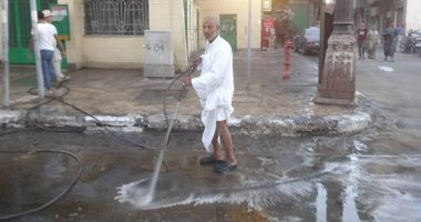 صور.. حملات نظافة وتجميل للشوارع بأحياء الأقصر قبل الموسم السياحى الشتوى