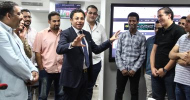 صور.. اليوم السابع يحتفي بخالد أبو بكر وبعودته لبرنامج " الحياة اليوم "