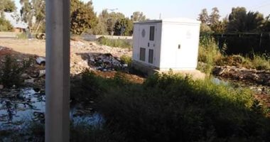 اضبط مخالفة.. محول كهرباء يعوم على مياه الصرف الصحى ببركة السبع فى المنوفية