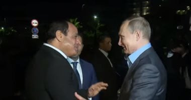 السيسي: المباحثات مع الرئيس بوتين عكست روح التعاون والتنسيق بين البلدين