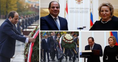السيسي يواصل إبهار العالم.. رئيسة "الفيدرالية الروسى": شخصية سياسية مرموقة يتسم بالحكمة وبعد النظر.. الرئيس من برلمان روسيا: نحن جميعا فى خندق واحد ولسنا بمنأى عن الخطر.. ويطالب بالتصدى للأطراف المساندة للإرهاب
