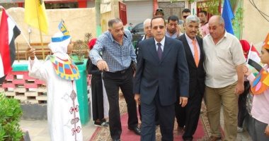  محافظ شمال سيناء يتفقد الدراسة بمدارس العريش
