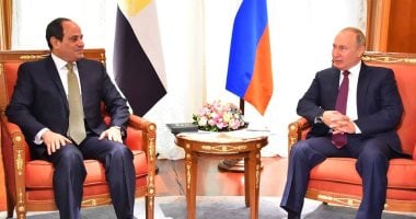 السيسي: ناقشت مع الرئيس بوتين عودة خطوط الطيران المباشر لشرم الشيخ والغردقة