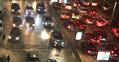 صور..زحام مرورى بمحاور وميادين القاهرة والجيزة خلال الذروة المسائية