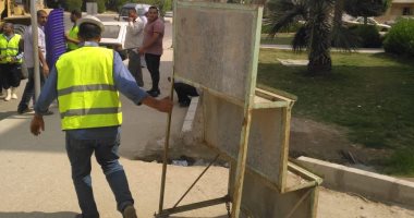 تحرير 2291 مخالفة تعدى وإشغال طريق فى حملة أمنية بالطالبية 