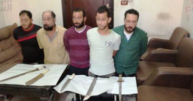 صور.. مباحث الغربية تضبط 11متهما بأسلحة نارية ومواد مخدرة فى حملة مكبرة بالمحلة