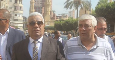 صور .. مدير أمن كفر الشيخ يتابع استعدادات مولد ابراهيم الدسوقي