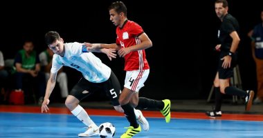 صور.. منتخب شباب الصالات يهزم الأرجنتين 5 / 4 ويتوج بالميدالية البرونزية بالأولمبياد