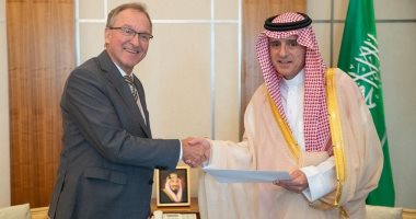 صور.. وزير الخارجية السعودى يستقبل سفير ألمانيا المعين لدى المملكة