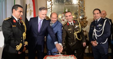 سفارة مصر فى روما تحتفل بالذكرى الخامسة والأربعين لنصر أكتوبر 