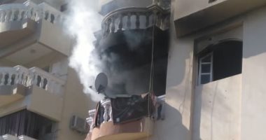 السيطرة على حريق داخل شقة سكنية فى أكتوبر دون إصابات