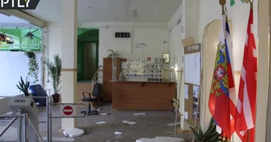 فيديو.. اللقطات الأولى لحادث "كيرتش" بجزيرة القرم
