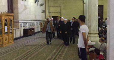 مفتى الجمهورية يصل مسجد السيد البدوى لأداء صلاة الجمعة