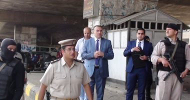 مدير أمن المنوفية يتفقد الخدمات الأمنية بمركز بركة السبع