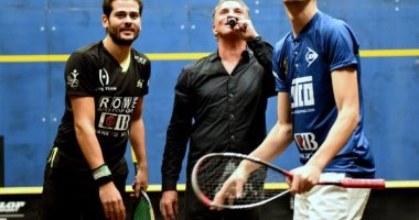 على فرج يهزم كريم عبد الجواد 3/1 ويتأهل لنهائى بطولة تشانيل فاس للإسكواش