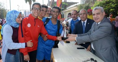 صور.. التربية الرياضية تحصد المركز الأول فى ماراثون جامعة طنطا