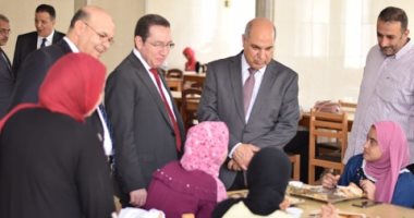 لجنة تقييم مسابقة "أفضل جامعة مصرية" تتفقد جامعة كفر الشيخ
