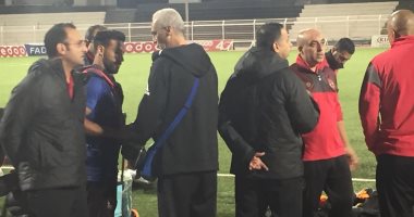 صور.. الأهلى يخوض أول مران بالجزائر استعدادا لوفاق سطيف