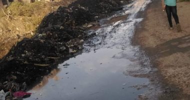 قارئ يطالب بتطهير وتغطية رشاح قرية القلج فى القليوبية
