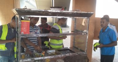 تنفيذ 67 حكم قضائى وإزالة عشرات الإشغالات فى حملة أمنية بالجيزة