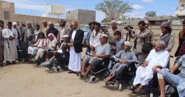 40 عربة كهربائية لمبتورى الأطراف فى صنعاء من المملكة العربية السعودية