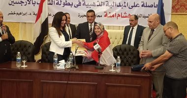 ياسمين الجويلي تحصد فضية الكوميتيه وزن 50 كجم ببطولة أفريقيا للكاراتيه