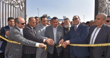 محافظ البحيرة يفتتح لوحة توزيع كهرباء غرب كفر الدوار بتكلفة 17 مليون جنيه 