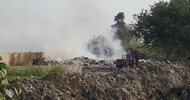 شكوى من أهالى مركز كفر صقر بالشرقية بسبب مقالب قمامة وحرقها بجوار المساكن