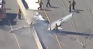 الشرطة البريطانية تعثر على حطام طائرة بدون طيار قرب مطار جاتويك