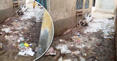 صور.. قرية طرشوب ببنى سويف تغرق فى "شبر ميه".. الأهالى: المياه الجوفية حولت منازلنا لبرك ومستنقعات.. واشتكينا للوحدة المحلية ولا حياة لمن تنادى.. ورئيس مدينة ببا: سيارات لرفع المياه وفرق لصيانة البيارات
