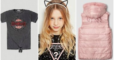 على طريقة الكبار.. ”Guess” تطرح أحدث كوليكشن أطفالى لموضة 2019