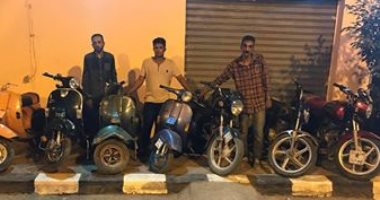 سقوط تشكيل عصابى لسرقة الدراجات بشبرا الخيمة 