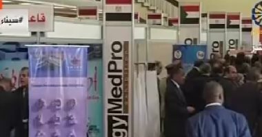 الرئيس السيسي ونظيره السودانى عمر البشير يفتتحان معرض إيجى ميد برو