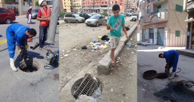 صور.. حتى لا تتكرر الكارثة.. أهالى كفر الشيخ: هناك بيارات بلا أغطية تهدد المارة.. والمحافظ: لن أرحم من يتهاون فى أرواح المواطنين.. وشركة مياه الشرب: لجان لمتابعة البيارات واستمرار أعمال التطهير