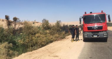 ارتفاع خسائر حريق المزرعة الخشبية بسوهاج لــ 15 فدان