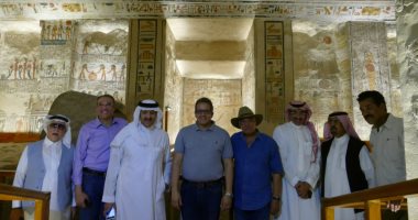خلال زيارته لوادى القرود.. السفير السعودى: المصرى القديم أبدع فى العلم والهندسة
