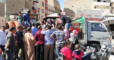 استمرار مبادرة حزب مستقبل وطن بالسويس لبيع الخضروات بأسعار مخفضة