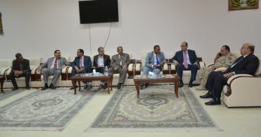 جامعة أسوان تستقبل لجنة تقييم لاختيار أفضل جامعة مصرية