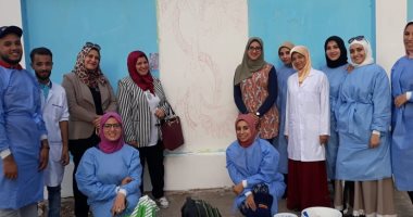 صور .. فتح أول مركز للخدمات الطلابية وطلاب نوعية يزينون شوارع كفر الشيخ