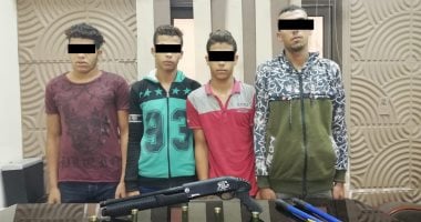 القبض على 4 عاطلين يقودون عصابة سرقة التوك توك فى حلوان