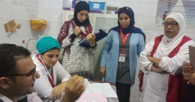 صور.. وفد منظمة الصحة العالمية يتفقد مبادرة الرئيس للقضاء على فيروس C بالعبور