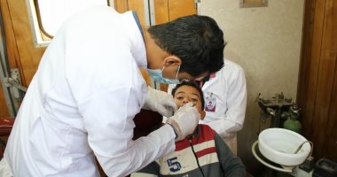 توقيع الكشف على 2019 مريض وعلاجهم بالمجان فى قافله لجامعة طنطا