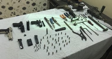 ضبط 161 قطعة سلاح وتنفيذ 76 ألف حكم قضائى خلال 24 ساعة