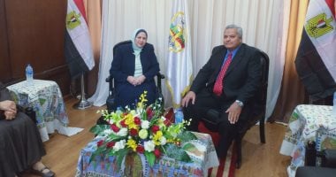 رئيس النيابة الإدارية تفتتح المبنى الإدارى الجديد بنادى الهيئة 