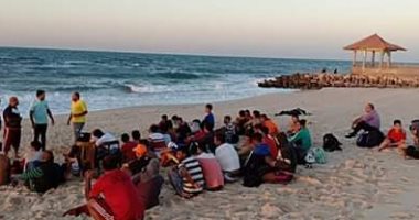 تواصل فعاليات تدريب شباب العريش على أعمال الإنقاذ البحرى